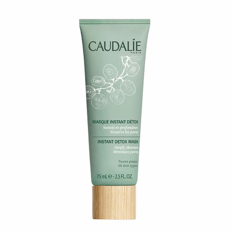 <p>Apply a thin layer to detoxify your skin back to a clean slate, <em data-redactor-tag="em" data-verified="redactor">stat</em>.&nbsp;&nbsp;Pink clay soaks up&nbsp;toxins, coffee&nbsp;clarifies, and&nbsp;papaya enzymes brighten. (Caudalie Instant Detox Mask, $39; <a href="http://us.caudalie.com/instant-detox-mask.html" target="_blank" data-tracking-id="recirc-text-link">caudalie.com</a>)</p><p><strong data-verified="redactor" data-redactor-tag="strong">RELATED:&nbsp;<a href="http://www.redbookmag.com/beauty/anti-aging/reviews/g3732/best-anti-aging-face-mask/" target="_blank" data-tracking-id="recirc-text-link">The Best Face Masks for Every Budget</a><span class="redactor-invisible-space" data-verified="redactor" data-redactor-tag="span" data-redactor-class="redactor-invisible-space"><a href="http://www.redbookmag.com/beauty/anti-aging/reviews/g3732/best-anti-aging-face-mask/"></a></span></strong><br></p>