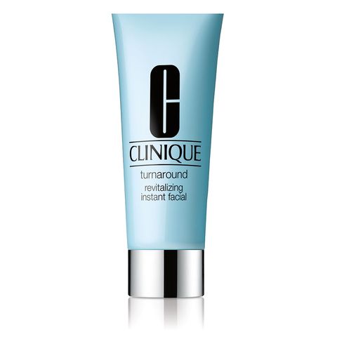 <p>Skip your trip to the spa —&nbsp;slather on this facial-in-a-tube instead,&nbsp;which mirrors the&nbsp;results of microdermabrasion, with hard-working ingredients like salicylic acid, reservatrol, and caffeine.&nbsp;(Clinique Turnaround Revitalizing Instant Facial, $38; <a href="http://www.clinique.com/product/14706/34028/skin-care/masks/turnaround-revitalizing-instant-facial" target="_blank" data-tracking-id="recirc-text-link">clinique.com</a>)</p>