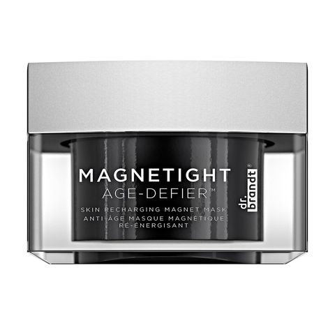 <p>Spread on this iron-based formula and let it work its magic; then, use the provided&nbsp;magnet &nbsp;to&nbsp;whisk away the mask remnants and extracted&nbsp;impurities, while it&nbsp;tightens the&nbsp;skin during the electromagnetic interaction.&nbsp;(Dr. Brandt Magnetight Age-Defier Skin Recharging Magnet Mask, $75; <a href="http://www.drbrandtskincare.com/product/magnetight.do" target="_blank" data-tracking-id="recirc-text-link">drbrandtskincare.com</a>)</p>
