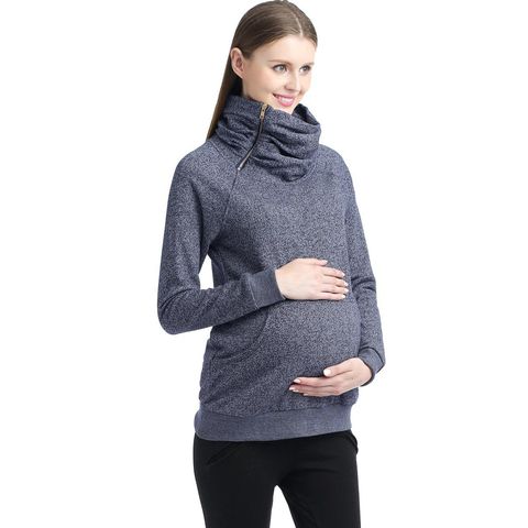 <p>This'll be your&nbsp;go-to gym-to-brunch top pullover. ($88;&nbsp;<a data-tracking-id="recirc-text-link" href="https://www.kimiandkai.com/collections/maternity/products/thea-gathered-turtle-neck-side-zip-sweatshirt-1">kimiandkai.com</a>)<span data-redactor-class="redactor-invisible-space" data-redactor-tag="span" class="redactor-invisible-space" data-verified="redactor"></span></p>