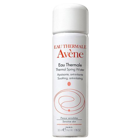 <p>If you need to soothe signs of irritation, a&nbsp;spritz of Avéne Thermal Spring Water ($14 for 150 ml; <a href="http://www.aveneusa.com/thermal-spring-water" target="_blank" data-tracking-id="recirc-text-link">aveneusa.com</a>)&nbsp;will reduce redness quickly&nbsp;and give your skin a refreshing dose&nbsp;of hydration.&nbsp;</p>