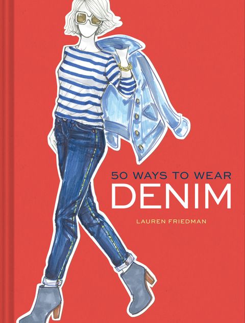 Denim, Red, Standing, Jeans, Style, Electric blue, Pocket, Animation, Knee, Costume design, 