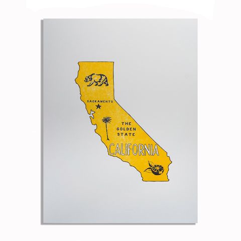 <p>Whether they made a cross-town or cross-country move, a daily reminder of their new home is always a nice gesture.&nbsp;($20; <a href="https://www.readbetweenthelines.com/collections/art-prints/products/californa-print" target="_blank" data-tracking-id="recirc-text-link">readbetweenthelines.com</a>)</p>