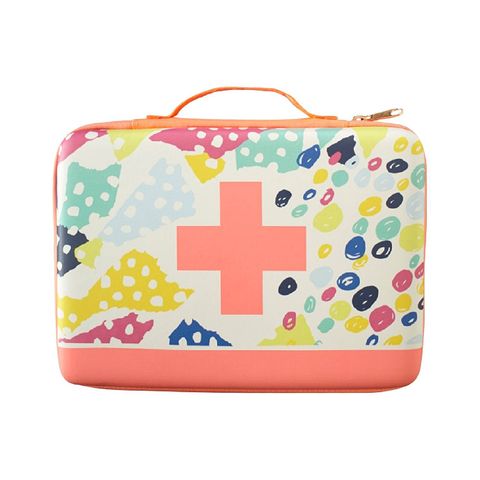 <p>Every home needs one, and they&nbsp;will definitely&nbsp;appreciate you taking the time to fill&nbsp;it up with the essentials.&nbsp;($5.99; <a href="http://www.target.com/p/oh-joy-first-aid-bag-2016-empty/-/A-50568635" target="_blank" data-tracking-id="recirc-text-link">target.com</a>)</p><p><strong data-verified="redactor" data-redactor-tag="strong">RELATED:&nbsp;<a href="http://www.redbookmag.com/life/friends-family/g850/mason-jar-gifts/" target="_blank" data-tracking-id="recirc-text-link">25 Amazing Mason Jar Gifts You'll Want to Keep for Yourself</a><span class="redactor-invisible-space"><a href="http://www.redbookmag.com/life/friends-family/g850/mason-jar-gifts/"></a></span></strong><br></p>