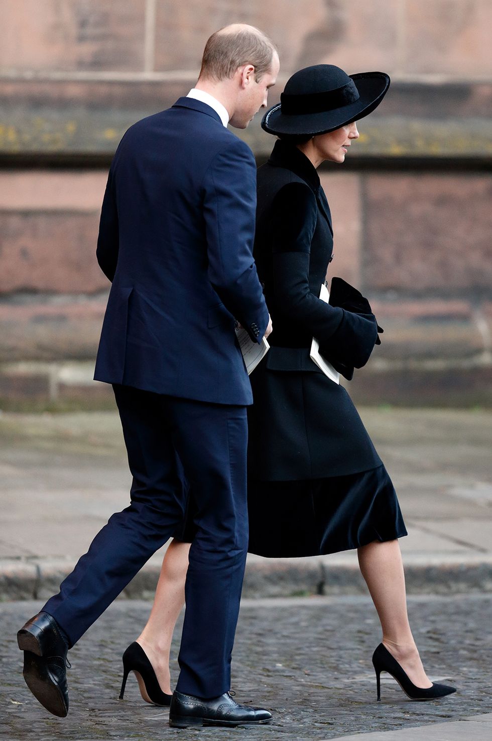 Prince William and Kate Middleton at the late Duke of Westminster's Funeral