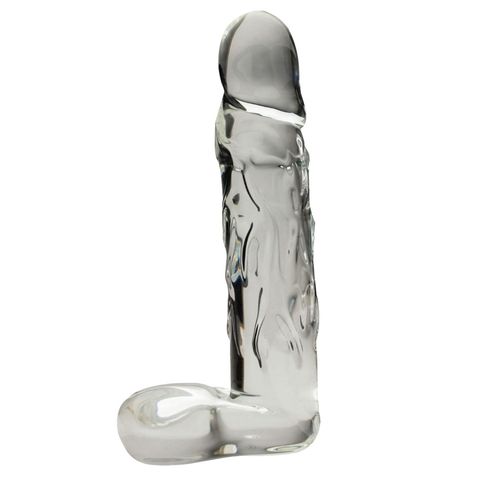 <p>Fun fact: some dildos can be heated and cooled to really enhance your pleasure, and this glass one is the perfect sex toy for exploring temperature play. Plus, the hard ridges create more friction for some fun G-spot play. ($33; <a href="http://thepleasurechest.com/spartacus-basic-curve-spiral-glass-dildo-15673-prd1.htm" target="_blank" data-tracking-id="recirc-text-link">thepleasurechest.com</a>)</p>