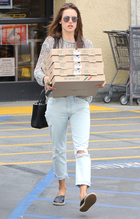 Alessandra Ambrosio <p>Make that four pies for Alessandra Ambrosio, hero. </p>