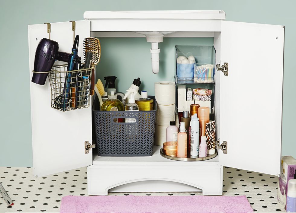 Under Sink Storage Ideas  Tips to Organize Under Sink Cabinet