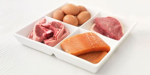 Food, Pink, Peach, Ingredient, Cuisine, Orange, Animal product, Salmon, Egg, Fish slice, 