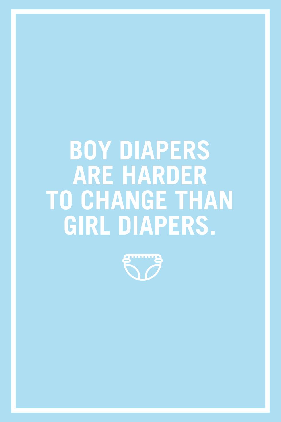 <p>You hear a lot about how difficult baby girls' diapers are to change, thanks to all those folds and having to remember to wipe front to back. And while that is true, no one tells you about all the crevices in boys' teeny-tiny walnut-like testicles. One&nbsp;sticky poop and you'll need a toothpick and 20 minutes to get it all excavated.&nbsp;<span class="redactor-invisible-space"></span></p>