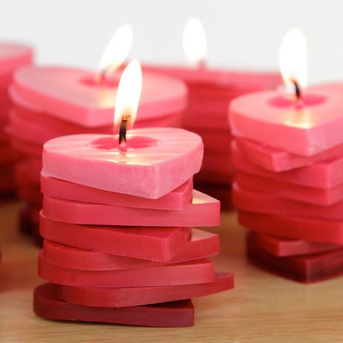 Candle, Pink, Lighting, Red, Magenta, Wax, Birthday candle, Interior design, Candle holder, Still life, 