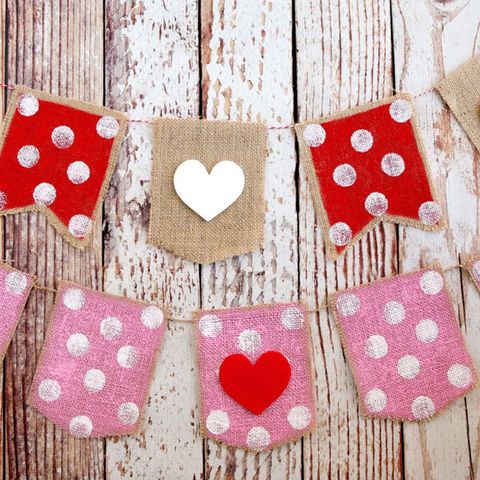 Heart, Red, Pink, Pattern, Valentine's day, Design, Heart, Textile, Polka dot, Love, 