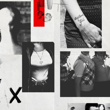 Wrist, Photograph, Style, Black-and-white, Monochrome photography, Gesture, Collage, Bracelet, Symbol, Tattoo, 
