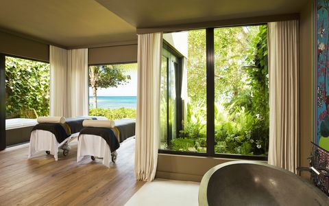 <p><strong data-redactor-tag="strong" data-verified="redactor">Find it: </strong>Vieques Island, Puerto Rico
</p><p>At this island spa — a quickie flight from the east coast —&nbsp;you can indulge in treatments that use ingredients local to Vieques&nbsp;and it's culture. A favorite: the Noni Fruit Facial, which uses the native fruit that locals believe has <a href="http://www.redbookmag.com/body/healthy-eating/g3635/best-anti-aging-foods-women/" target="_blank" data-tracking-id="recirc-text-link">anti-aging</a> properties. Opt for it after a blissful day in the sun (where you just might spot wild horses), as the Noni juice can help relieve any damage from the elements (sun, wind, etc) and calm irritation.
</p><p>
	<strong data-redactor-tag="strong" data-verified="redactor">Book it: </strong><a href="http://www.awayspavieques.com/" target="_blank" data-tracking-id="recirc-text-link">awayspavieques.com</a><br></p>