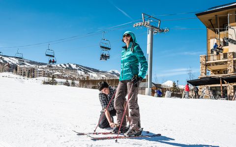 <p><strong data-redactor-tag="strong" data-verified="redactor">Find it: </strong>Snowmass, Colorado</p><p><a href="http://www.redbookmag.com/life/friends-family/advice/g2093/ski-vacations/" target="_blank" data-tracking-id="recirc-text-link">Snow bunnies</a> finally get spa treatments catered specifically to them so that they can rejuvenate those hard-working muscles and get their butts back on the slopes, stat. During a lunch break, opt for the Ski-In, Ski-Out 30-minute treatments, like the Kick Off Your Boots foot scrub and hot-stone massage. Or if you prefer to spend more time in the lodge while the hubby shreds powder, there's always the Chakra Balancing Massage, Nato Mineral Mud Exfoliation, and even a Rejuvenating Bamboo Ritual to experience. Hey, you do you.</p><p>
<strong data-redactor-tag="strong" data-verified="redactor">Book it: </strong><span class="Hyperlink0" data-redactor-tag="span" data-redactor-class="Hyperlink0" data-verified="redactor"><a href="http://www.viceroyhotelsandresorts.com/en/snowmass/spa_and_wellness/spa_services/">viceroyhotelsandresorts.com</a></span><br></p><p><strong data-redactor-tag="strong" data-verified="redactor">RELATED:&nbsp;</strong><a href="http://www.redbookmag.com/love-sex/relationships/features/g2916/romantic-fall-weekend-getaways/"></a><strong data-redactor-tag="strong" data-verified="redactor"><a href="http://www.redbookmag.com/life/charity/features/g3057/where-to-see-northern-lights/" target="_blank" data-tracking-id="recirc-text-link">The 7 Best Places to See the Northern Lights In All Their Mesmerizing Glory</a></strong></p>