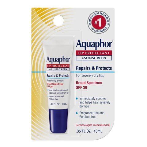 <p>Perfect for outdoor sports, this hydrating jelly creates a barrier on lips to seal moisture in while protecting from harsh elements. ($5)</p><p><a href="https://www.walgreens.com/store/c/aquaphor-lip-repair-%2B-protect-broad-spectrum-spf-30/ID=prod6148625-product" target="_blank" data-tracking-id="recirc-text-link" class="slide-buy--button">BUY NOW</a></p><p><strong data-verified="redactor" data-redactor-tag="strong">RELATED:&nbsp;<a href="http://www.redbookmag.com/beauty/tips/g3835/winter-skincare-tips/" target="_blank" data-tracking-id="recirc-text-link">23 Ways to Get Gorgeous Skin and Hair All Winter Long</a><span class="redactor-invisible-space"><a href="http://www.redbookmag.com/beauty/tips/g3835/winter-skincare-tips/"></a></span></strong><br></p>
