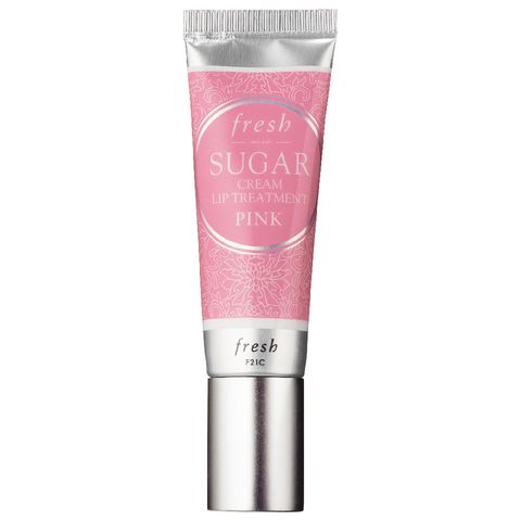 <p>It's a creamier version of the brand's famous sugar-based balm. Come for the divine buttery texture, stay for sweet hint of color. ($24)
</p><p><a href="https://www.fresh.com/US/new!/sugar-cream-lip-treatment-pink/H00003980.html" target="_blank" class="slide-buy--button" data-tracking-id="recirc-text-link">BUY NOW</a>
</p>
