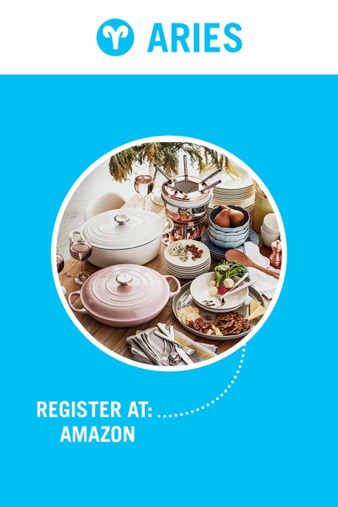 The Right Wedding Registry For Your Zodiac Sign Best P If You Re An Aries Quick To Make