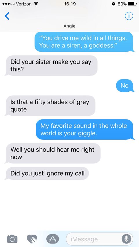 Here S What Happened When 8 Guys Texted Women Lines From Fifty Shades Darker