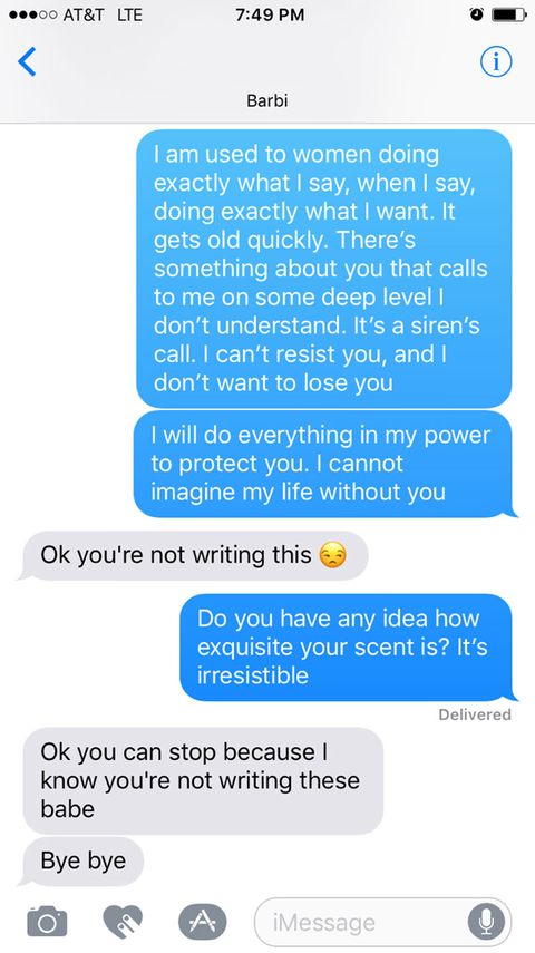 Here's What Happened When 8 Guys Texted Women Lines From Fifty Shades ...