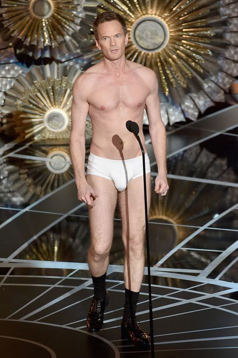 <p>NPH doesn't always host the Oscars, but when he does, he will probably <a href="http://www.redbookmag.com/life/a20495/so-anyway-here-is-neil-patrick-harriss-bulge/ " target="_blank" data-tracking-id="recirc-text-link">take his pants off</a>.</p>
