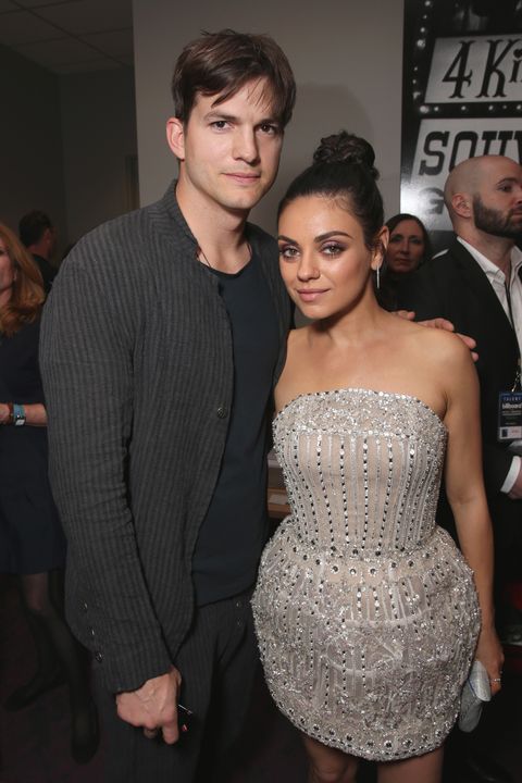 <p><strong data-redactor-tag="strong" data-verified="redactor">Wife: </strong>Mila Kunis</p><p><strong data-redactor-tag="strong" data-verified="redactor">Married since:</strong> 2015 (together since 2012)</p><p>Kutcher <a href="http://www.harpersbazaar.com/celebrity/latest/news/a621/ashton-kutcher-relationships-interview-0111/" target="_blank" data-tracking-id="recirc-text-link">on romance</a>:&nbsp;"Vulnerability is the <a href="http://www.redbookmag.com/love-sex/relationships/advice/a96/men-find-romantic/" target="_blank" data-tracking-id="recirc-text-link">essence of romance</a>. It's the art of being uncalculated, the willingness to look foolish, the courage to say, 'This is me, and I'm interested in you enough to show you my flaws with the hope that you may embrace me for all that I am but, more important, all that I am not.'"<span class="redactor-invisible-space" data-verified="redactor" data-redactor-tag="span" data-redactor-class="redactor-invisible-space"></span></p>