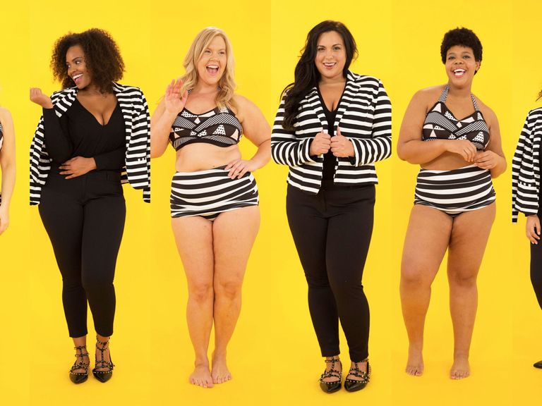 I'm plus-size & my friend's slim – we tried the same outfits to see what  they looked like on different bodies