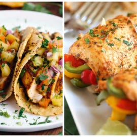Easy Chicken-Rice Burritos Recipe
