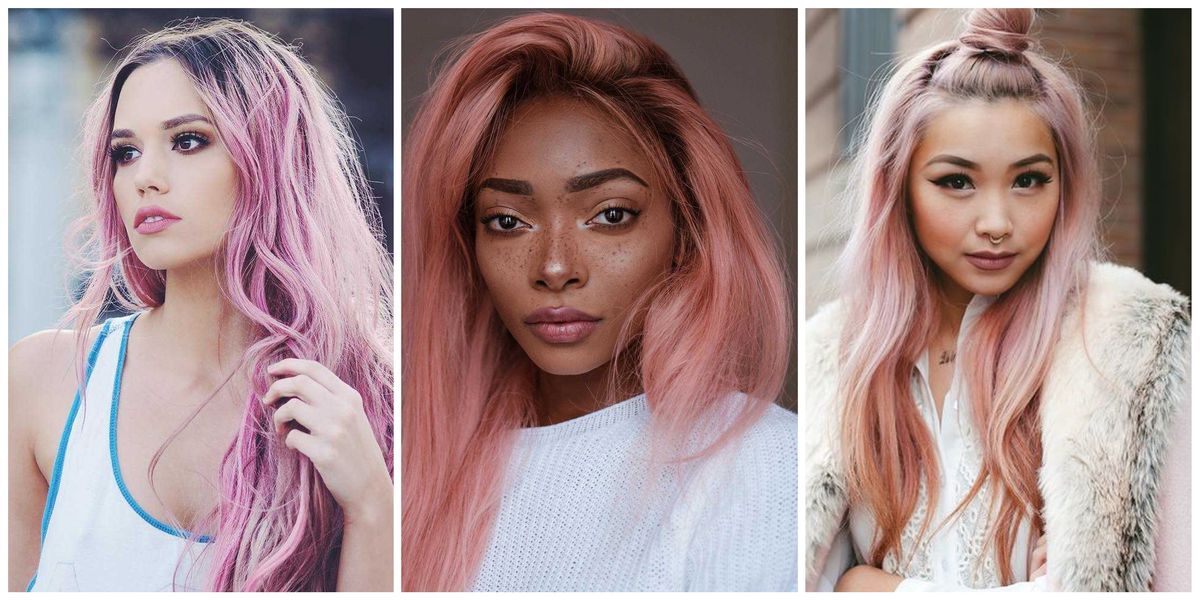 Why pink hair is the most flattering colour for over 40s