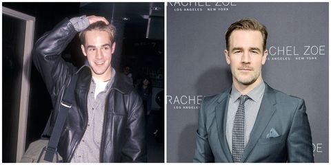 <p>Van Der Beek was one of the defining hot TV guys of the '90s thanks to&nbsp;his titular role on&nbsp;<em data-verified="redactor" data-redactor-tag="em">Dawson's Creek</em><span class="redactor-invisible-space" data-verified="redactor" data-redactor-tag="span" data-redactor-class="redactor-invisible-space">. Since then, <a href="http://www.redbookmag.com/life/a43300/james-van-der-beek-fourth-child/" target="_blank" data-tracking-id="recirc-text-link">he's had four children</a> with wife&nbsp;Kimberly Brook.</span></p>