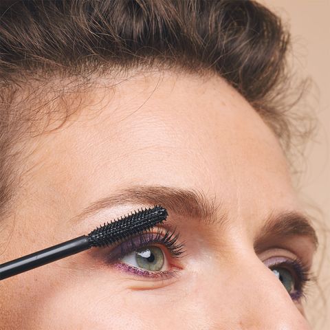 <p>Mascara helps anchor&nbsp;colored shadow; skim&nbsp;some on bottom&nbsp;lashes too, holding&nbsp;the wand vertically.&nbsp;Finish your look with&nbsp;a sheer pink <a href="http://www.redbookmag.com/beauty/makeup-skincare/g3789/best-drugstore-blush/" target="_blank" data-tracking-id="recirc-text-link">blush</a>&nbsp;and lip gloss. My,&nbsp;what big,&nbsp;gorgeous&nbsp;eyes you have!&nbsp;</p><p><strong data-verified="redactor" data-redactor-tag="strong">RELATED: <a href="http://www.redbookmag.com/beauty/makeup-skincare/advice/g1559/how-to-apply-mascara/" target="_blank" data-tracking-id="recirc-text-link">4 Steps to Apply Mascara Perfectly, Every Time</a></strong><br></p>