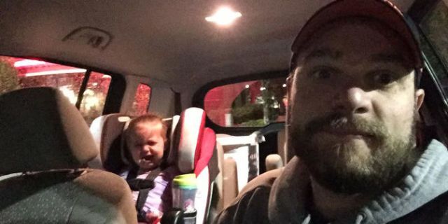 dad post about toddler tantrums in restaurants
