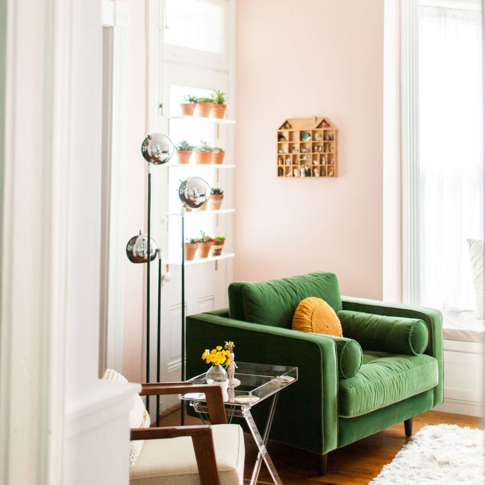 Rose gold paint color paint colors./Add a chic and glamorous feel