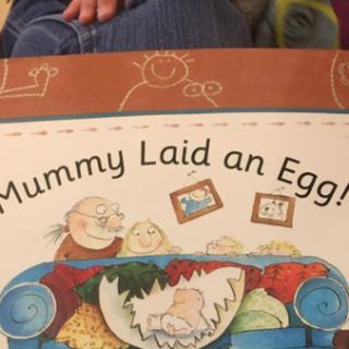 mummy laid an egg lead