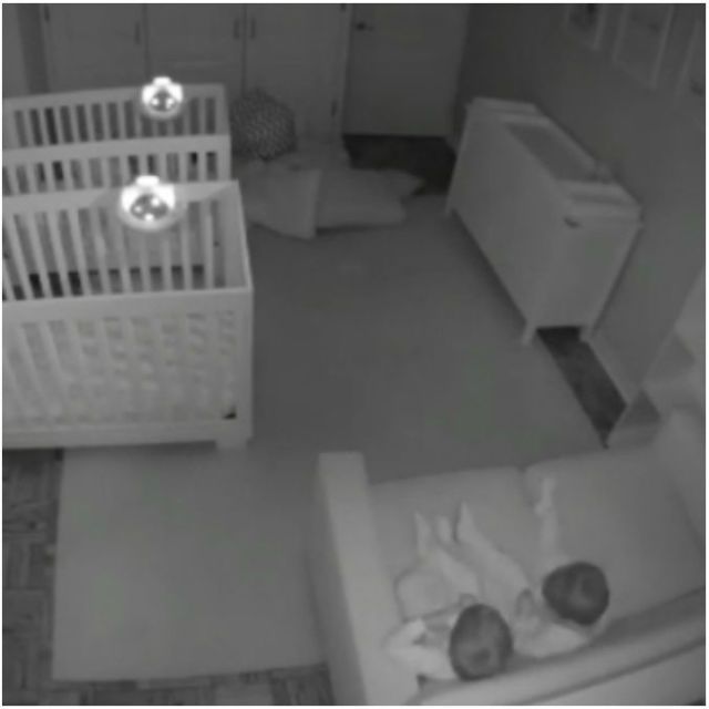 twins all night party crib escape viral video