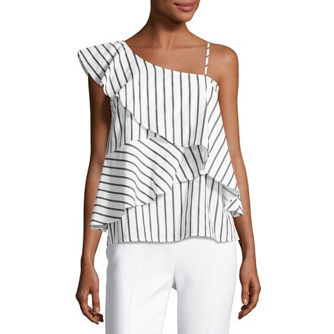 <p>(Marled by Reunited, $45; <a href="http://www.lastcall.com/Marled-by-Reunited-Clothing-One-Shoulder-Striped-Ruffled-Blouse-Gifts-Home-/prod42760007___/p.prod?icid=&amp;searchType=SEARCH&amp;rte=%252Fsearch.jsp%253FN%253D0%2525204294947260%2525204294954151%2525204294954178%2525204294933809%2525204294925470%2526fromIndex%253D1%2526rd%253D1%2526fixedDimId%253D4294947260&amp;eItemId=prod42760007&amp;cmCat=search" target="_blank" data-tracking-id="recirc-text-link">lastcall.com</a>)</p>