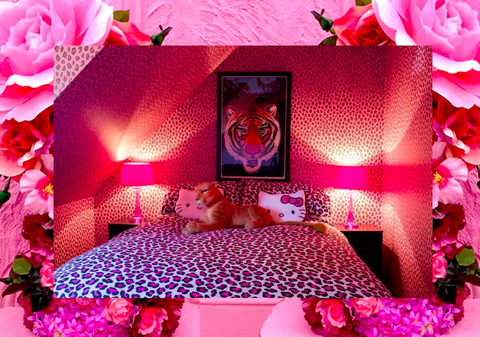 Decoration, Pink, Purple, Red, Violet, Magenta, Room, Petal, Flower, Furniture, 