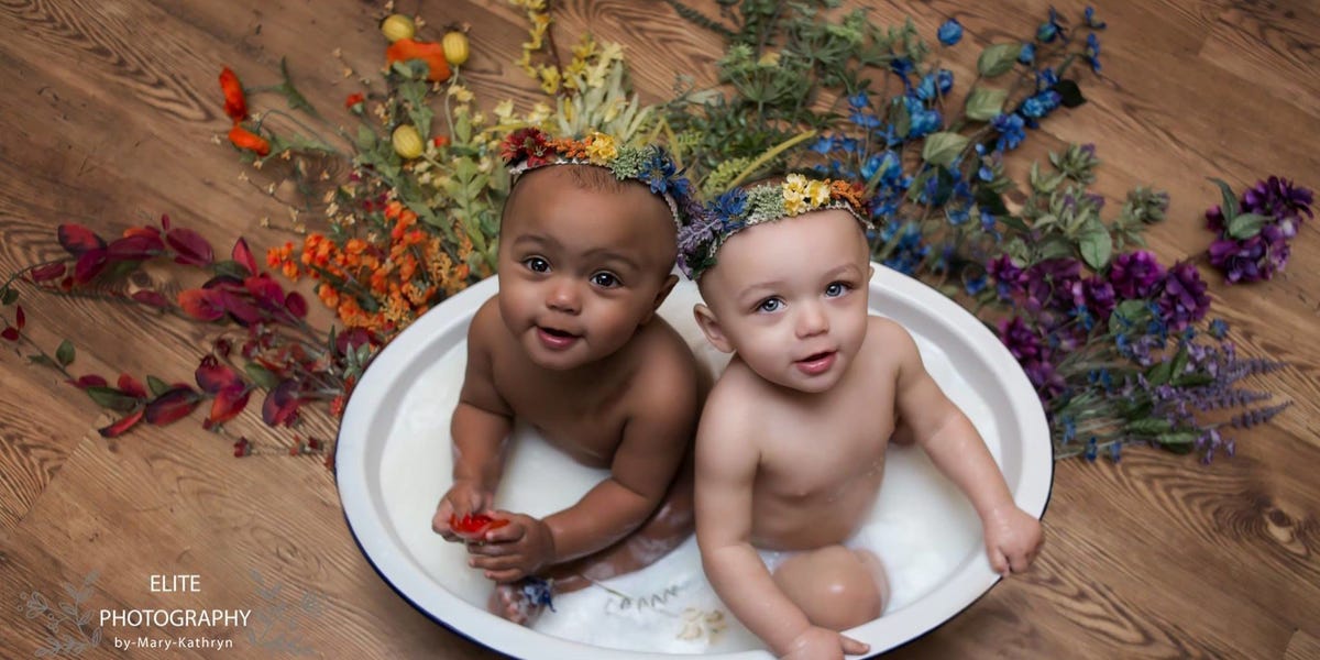 Internet Money Earn Rare Biracial Twins Celebrate Their First Birthday With Beautiful