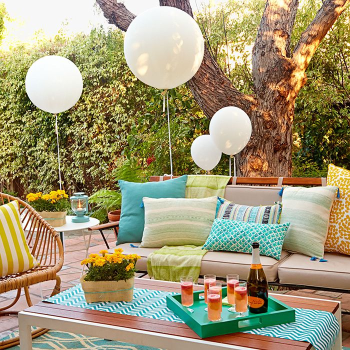 outside party decor ideas