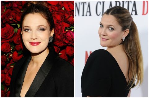 Metallic eyes and berry-bright lips were a mainstay in the '90s and early '00s, and Drew Barrymore rocked them like no other. But the warmer, more neutral tones that the Flower beauty founder wears now are to die for.