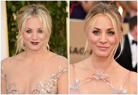 Kaley has never really gone too over-the-top with her makeup, but there's a reason she often plays the girl next door on TV: she doesn't need rimmed liner and dark lips to look A+.