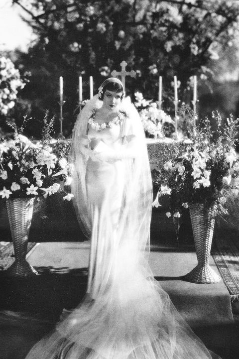 iconic film wedding dress