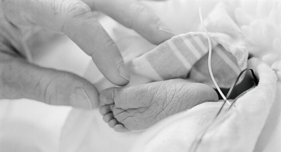 White, Hand, Skin, Finger, Black-and-white, Gesture, Baby, Child, Stock photography, Birth, 