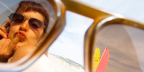 Sunglasses are for more than glare. <p>"I went golfing recently with a buddy who refused to wear <a href="http://www.redbookmag.com/fashion/how-to/g2223/best-sunglasses-for-face-shape/" target="_blank" data-tracking-id="recirc-text-link">sunglasses</a>. He kept insisting that the sun didn't bother his eyes. I explained that UV rays damage the cells in your eyes the same way they do your skin. Over time, the repair process can lead to problems like cataracts and macular degeneration as well as eyelid cancers. And that's at any age: I have a patient in her 40s who developed cataracts due to <a href="http://www.redbookmag.com/beauty/anti-aging/a20557/incredibly-simple-tips-to-stop-your-skin-from-aging/" target="_blank" data-tracking-id="recirc-text-link">sun exposure</a>, and pterygium — or surfer's eye, one of the most common sun-related conditions — can occur as early as your 20s. It's a growth that can spread from the corner of the eye, impairing vision. So <em data-redactor-tag="em">please</em> always wear sunglasses. They don't have to be expensive, but they do have to provide 100 percent UVA and UVB protection. When you're in a boat, on a beach, by a pool, or in the snow, your eyes are especially vulnerable, because the sun's rays reflect off water and snow. But even city streets and sidewalks are risky." <em data-redactor-tag="em">—Keith Walter, M.D., Professor of Ophthalmology at Wake Forest Baptist Medical Center in Winston-Salem, NC</em></p><p><span><strong data-verified="redactor" data-redactor-tag="strong">RELATED: <a href="http://www.redbookmag.com/beauty/makeup-skincare/tips/g2293/moisturizer-with-spf/" target="_blank" data-tracking-id="recirc-text-link">The 10 Best Drugstore Moisturizers With SPF</a><span class="redactor-invisible-space"><a href="http://www.redbookmag.com/beauty/makeup-skincare/tips/g2293/moisturizer-with-spf/"></a></span></strong><br></span></p>