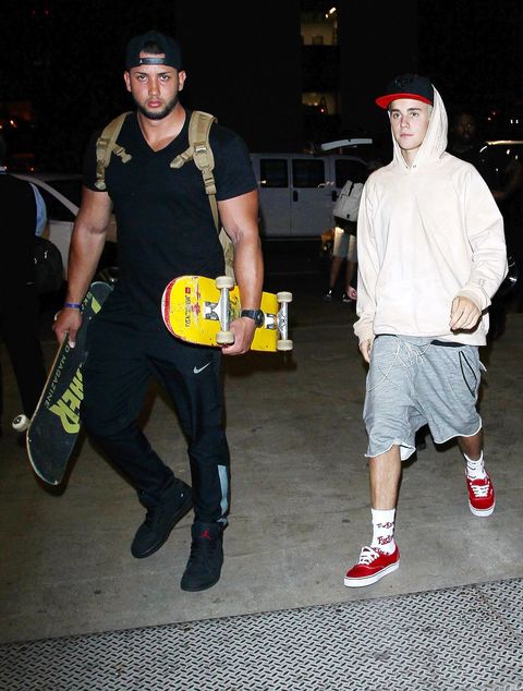 <p>Justin Bieber's skateboards</p>