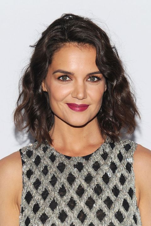 <p><a href="http://www.redbookmag.com/love-sex/relationships/news/a49778/jamie-foxx-katie-holmes-dating-timeline/" target="_blank" data-tracking-id="recirc-text-link">Katie Holmes'</a> short bob in nearly black looks edgy <em data-verified="redactor" data-redactor-tag="em">and&nbsp;</em><span class="redactor-invisible-space">chic</span>. Throw in some curls to soften up the entire look.&nbsp;&nbsp;</p><p><strong data-redactor-tag="strong" data-verified="redactor">RELATED: </strong><a href="http://www.redbookmag.com/beauty/hair/a49971/expert-hair-care-tips/" target="_blank" data-tracking-id="recirc-text-link"><strong data-redactor-tag="strong" data-verified="redactor">7 Surprising Hair Secrets the Pros Swear By</strong></a></p>
