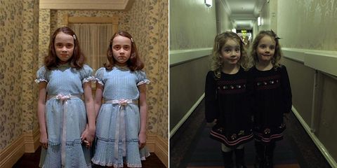 <p>Martin Hughes found out he was having identical twins and immediately&nbsp;thought of one of the most iconic twin movie scenes in history from&nbsp;<em data-verified="redactor" data-redactor-tag="em">The Shining —&nbsp;</em>you know&nbsp;the&nbsp;one I'm talking about. So whenever they stay in a hotel, he has them stand in the hallway holding hands to <a href="http://www.redbookmag.com/life/mom-kids/a49279/shining-twins-prank/" target="_blank" data-tracking-id="recirc-text-link">creep people out</a>. Spooky? Adorable? You decide.&nbsp;</p>