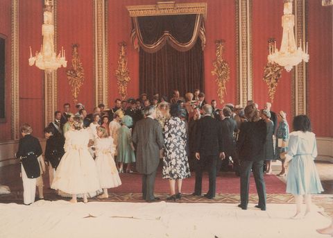 <p>Members of the royal family gather for formal photographs. </p>