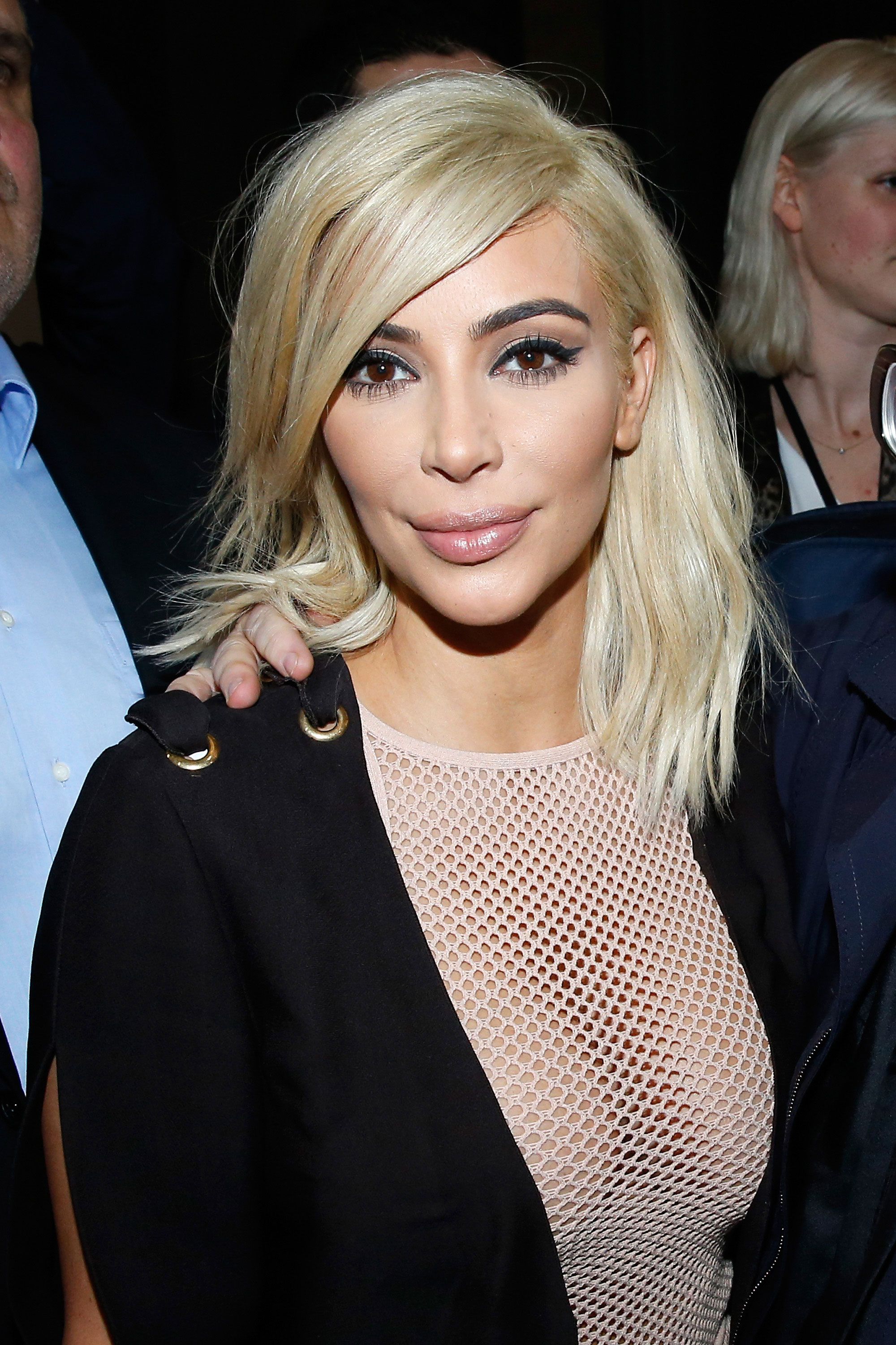 Kim Kardashian Phenomenal Star Kim Kardashian Blonde Balayage