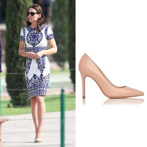 <p>Every woman has (or should have) a pair of nude pumps in their wardrobe. <a href="http://www.redbookmag.com/life/news/a43703/kate-middleton-prince-william-diana-taj-mahal/" target="_blank" data-tracking-id="recirc-text-link">Kate's favorite</a>&nbsp;are this pair of L.K. Bennett Fern heels. A total classic that never goes out of style.&nbsp;($205; <a href="http://www.selfridges.com/US/en/cat/lk-bennett-fern-pointed-toe-leather-courts_524-10018-0110501051540257/" target="_blank" data-tracking-id="recirc-text-link">selfridges.com</a>)</p><p><strong data-redactor-tag="strong" data-verified="redactor"><a href="http://www.selfridges.com/US/en/cat/lk-bennett-fern-pointed-toe-leather-courts_524-10018-0110501051540257/" target="_blank" class="slide-buy--button" data-tracking-id="recirc-text-link">BUY NOW</a></strong></p><p><strong data-verified="redactor" data-redactor-tag="strong">RELATED:&nbsp;<a href="http://www.redbookmag.com/fashion/a45785/100-years-of-heels/" target="_blank" data-tracking-id="recirc-text-link">Watch This Woman Model 100 Years of High Heels In 3 Minutes</a><span class="redactor-invisible-space"><a href="http://www.redbookmag.com/fashion/a45785/100-years-of-heels/"></a></span></strong><br></p>